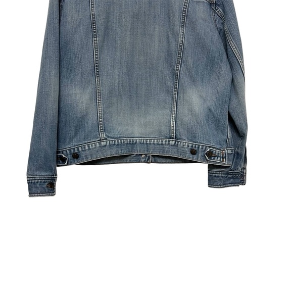 Vintage Early 2000s Distressed Jean Jacket Size XXL - Picture 6 of 11